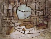 Piet Mondrian The still-life with dressing oil painting artist